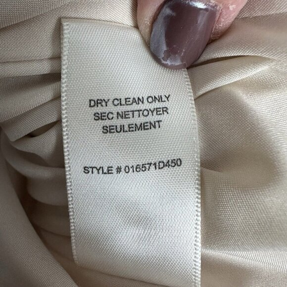 REBECCA TAYLOR Stretch Boucle Dress, Women's Size 6 Ivory Cream - Picture 11 of 16